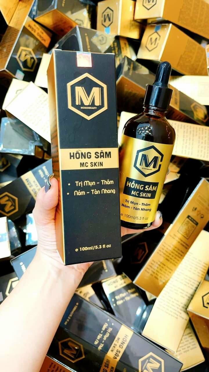 Tinh chất tái tạo da hồng sâm mc_skin .