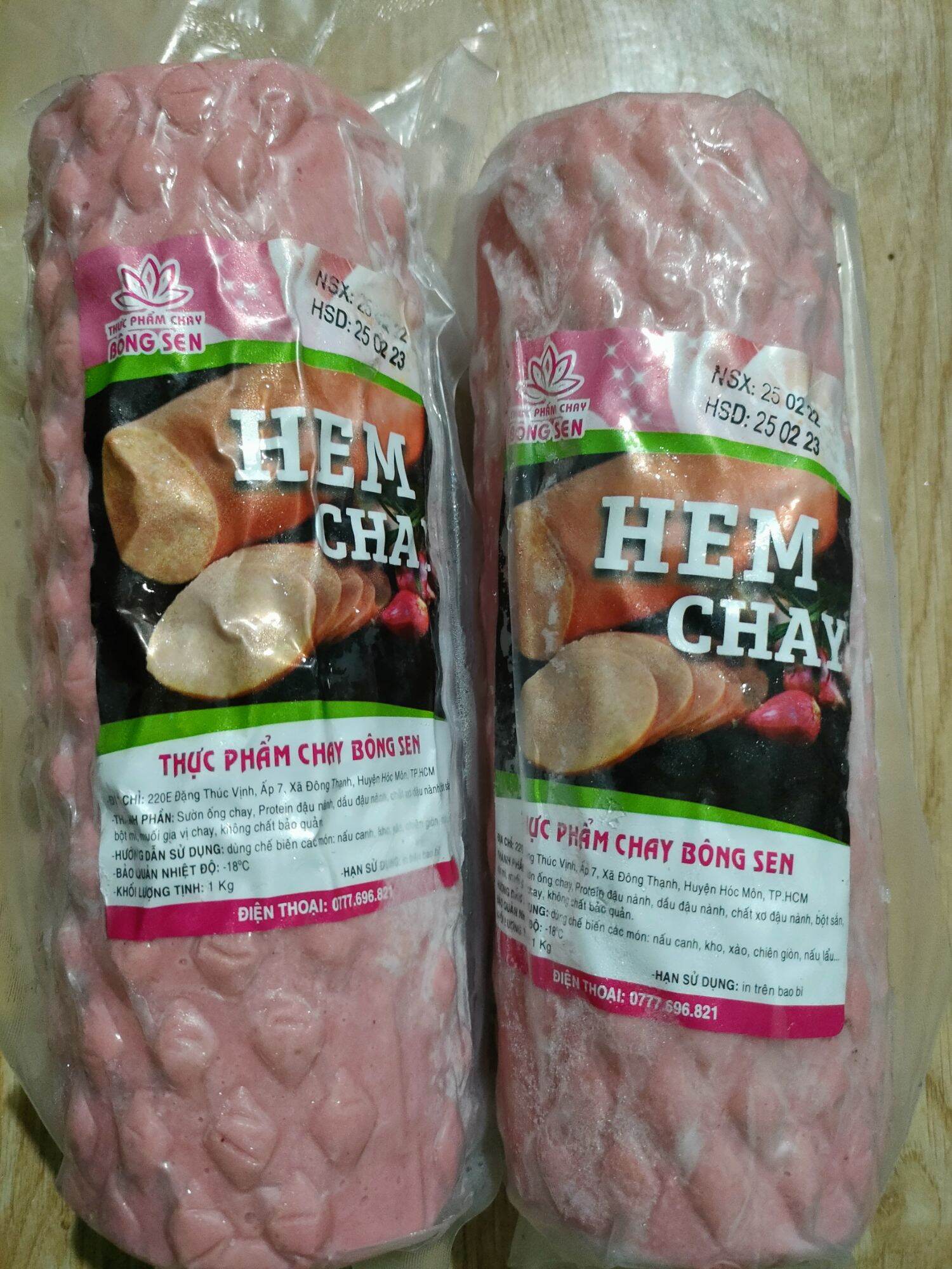ham thịt chay ( Bông sen)