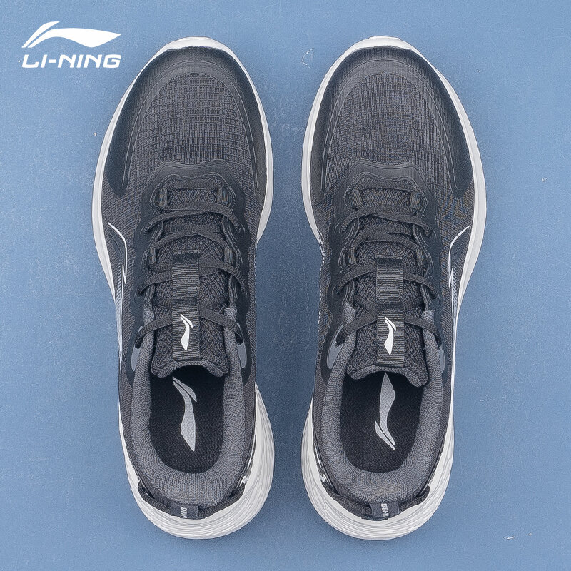 Giày nam lining giày chạy bộ giày chạy bộ mềm màu đen mẫu mới giày thường ngày cổ thấp giảm chấn siêu nhẹ mẫu nam giày thể thao nam