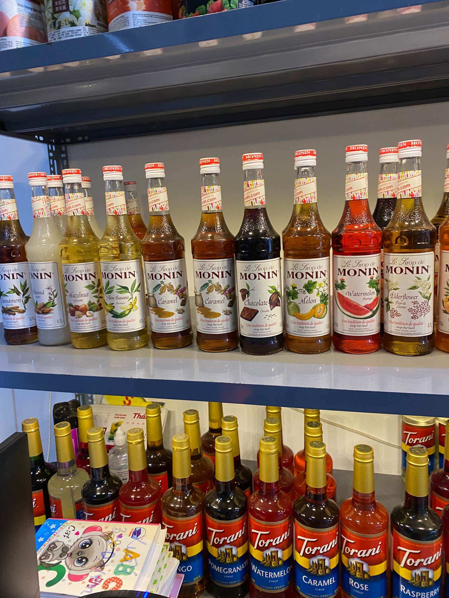 Siro Monin Chai 700ML Đủ Vị