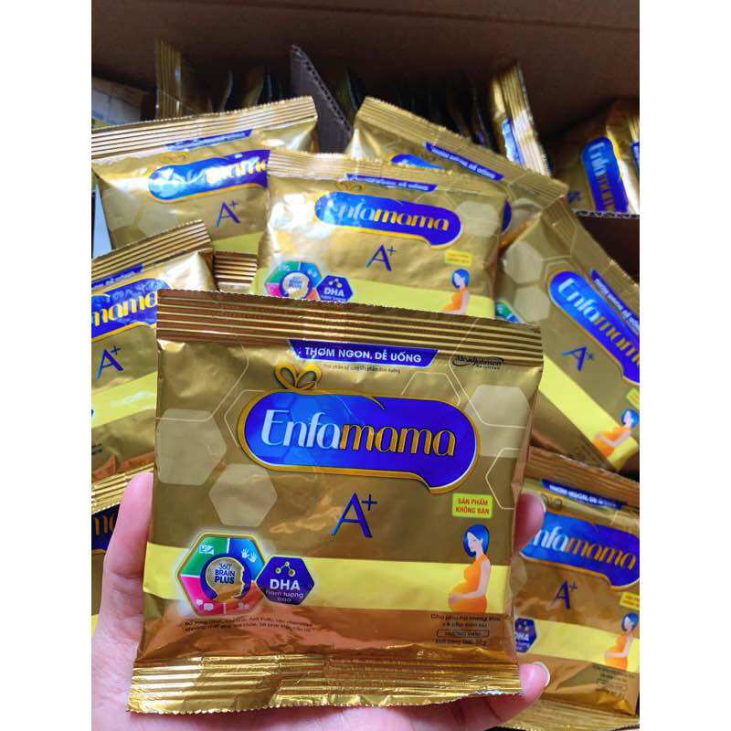 Hàng Chính hãng Sữa bầu Enfamama A+ Hương vani 50g /1 gói date mới
