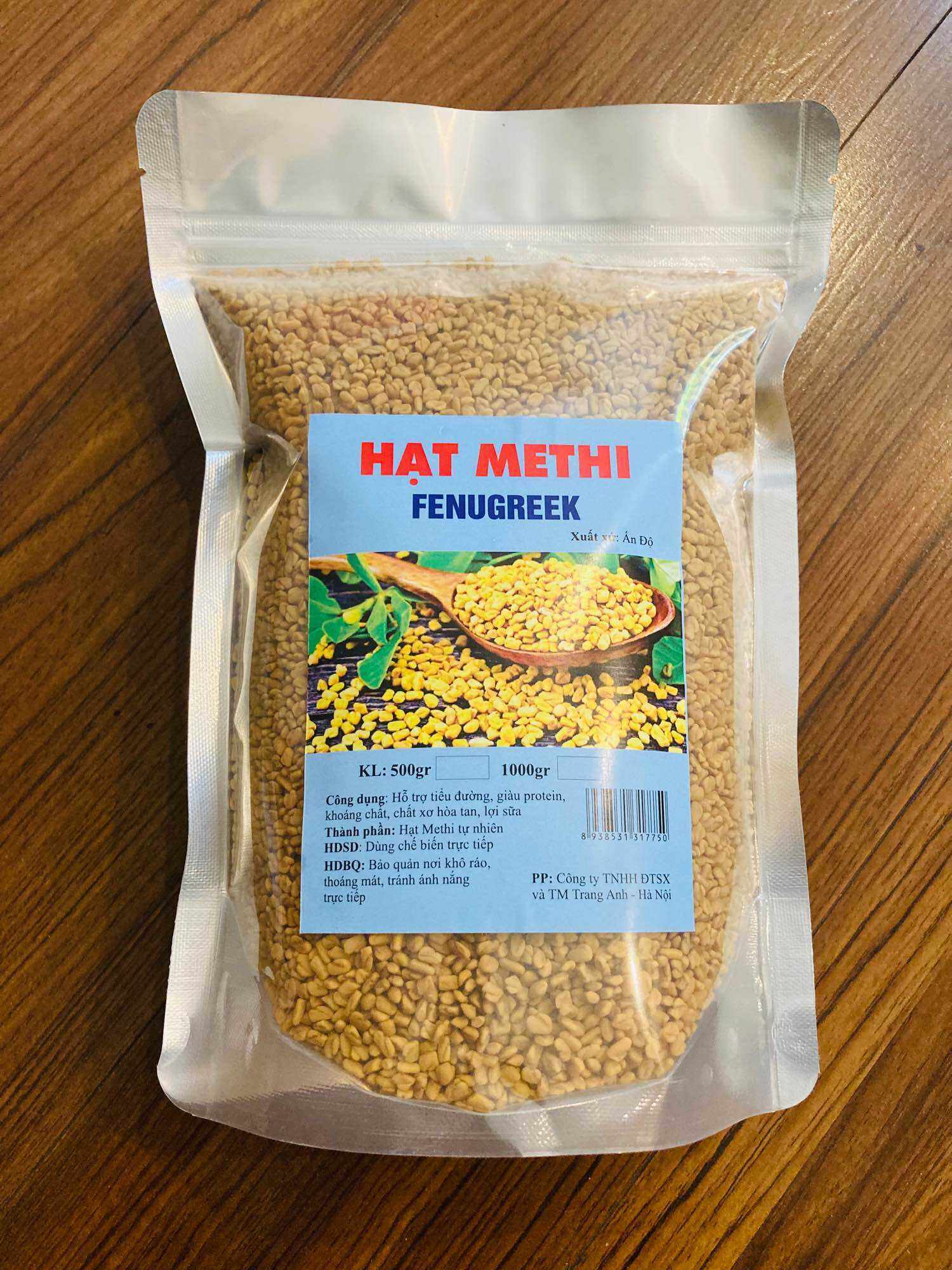 1kg Hạt Methi Ấn Độ