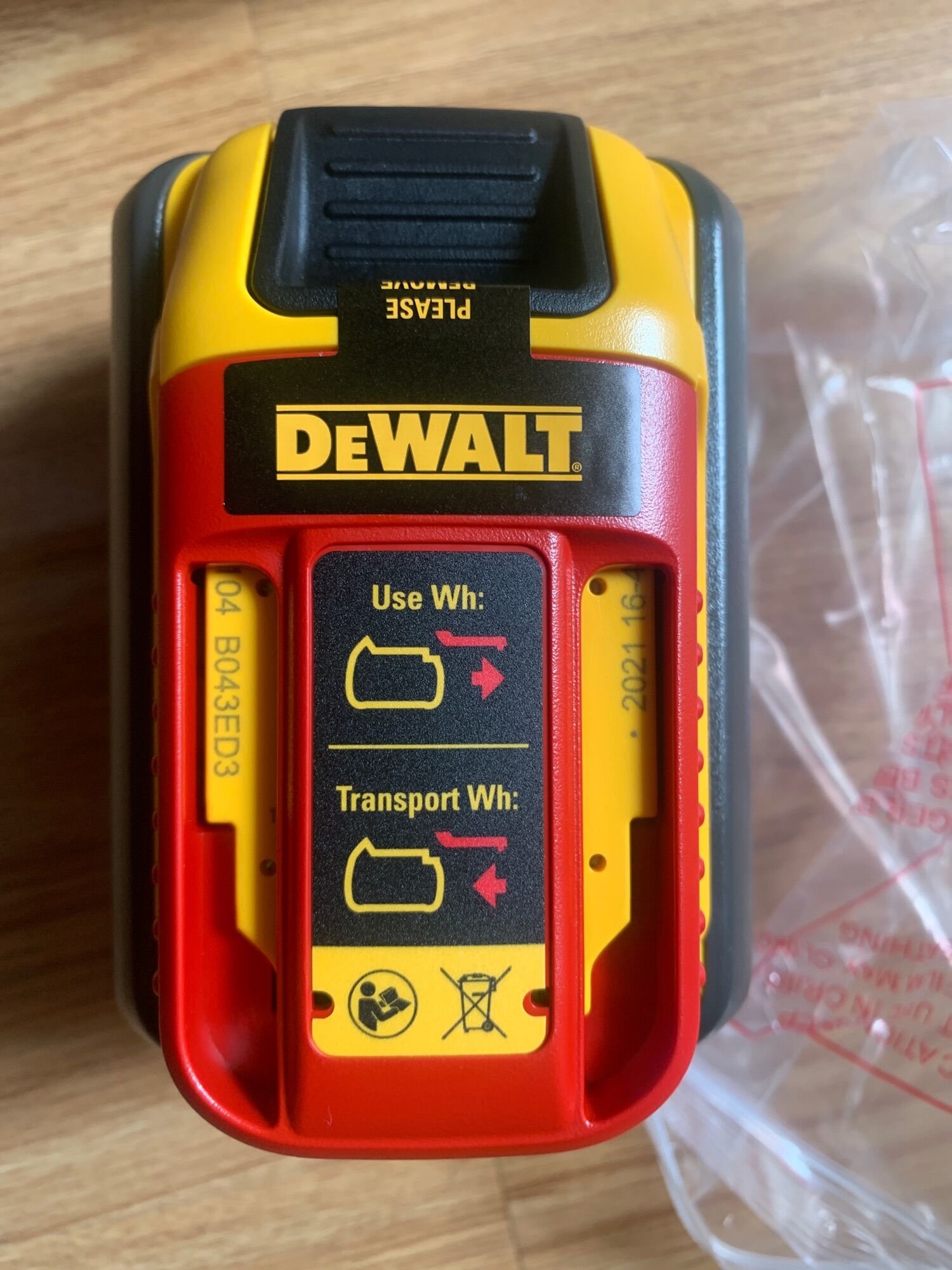 [HCM]PIN DEWALT FLEXVOL 20/60VOL 9AH/3AH