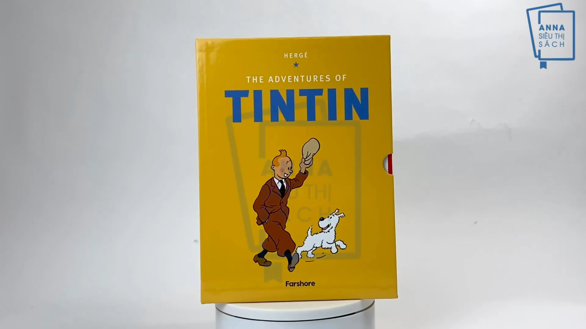 Bộ nhập the adventures of tintin 23q nhập có boxset