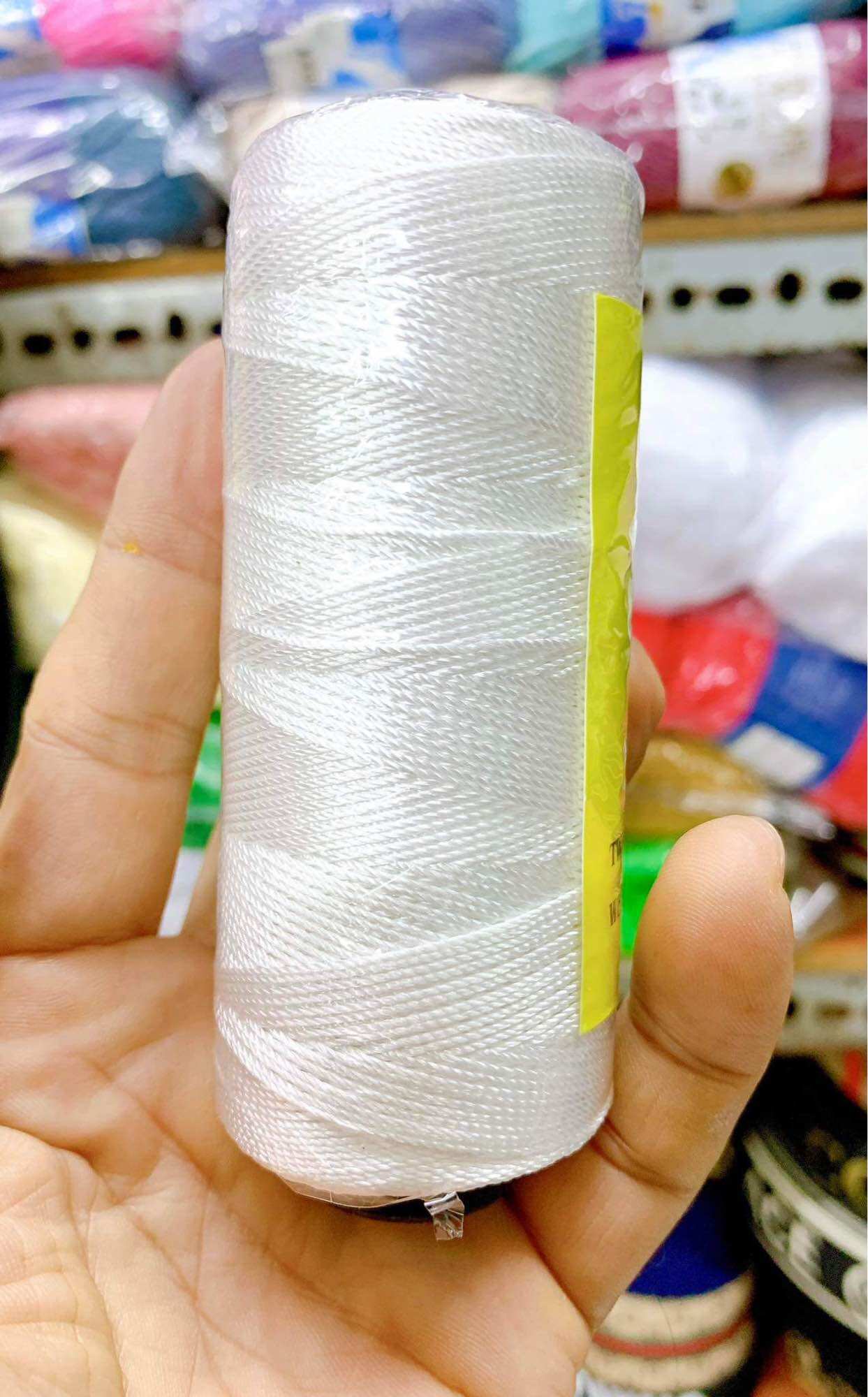 Chỉ nylon 100% loại tốt- Chỉ dù, dây nhợ