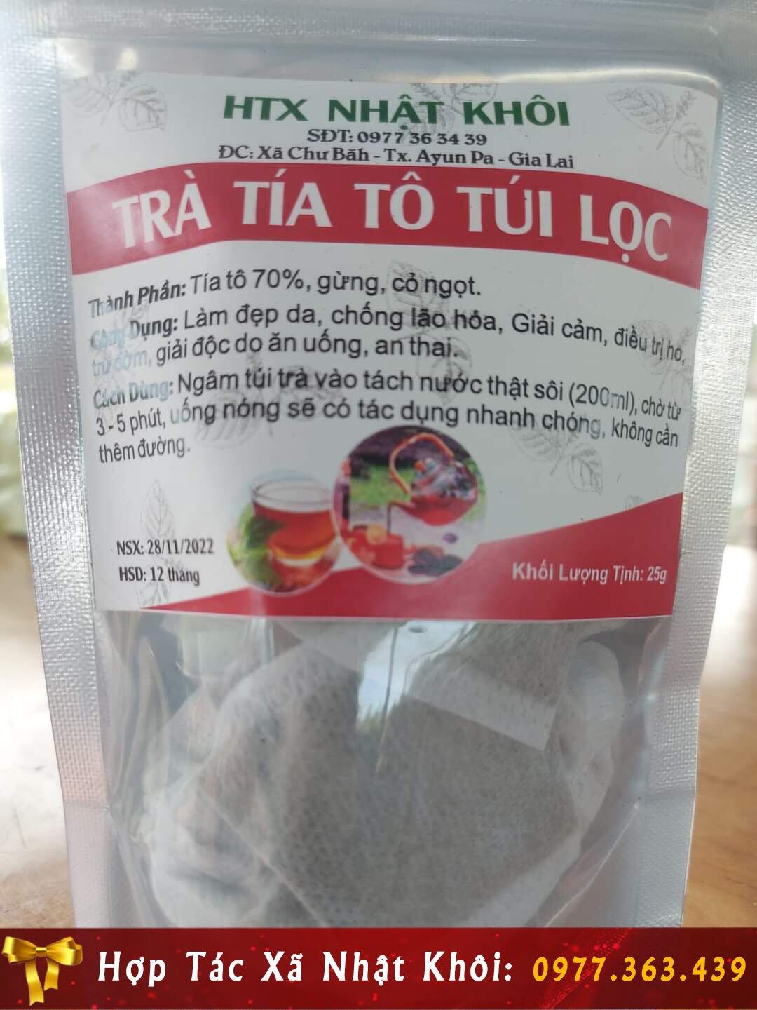 Trà Tía Tô Túi Lọc