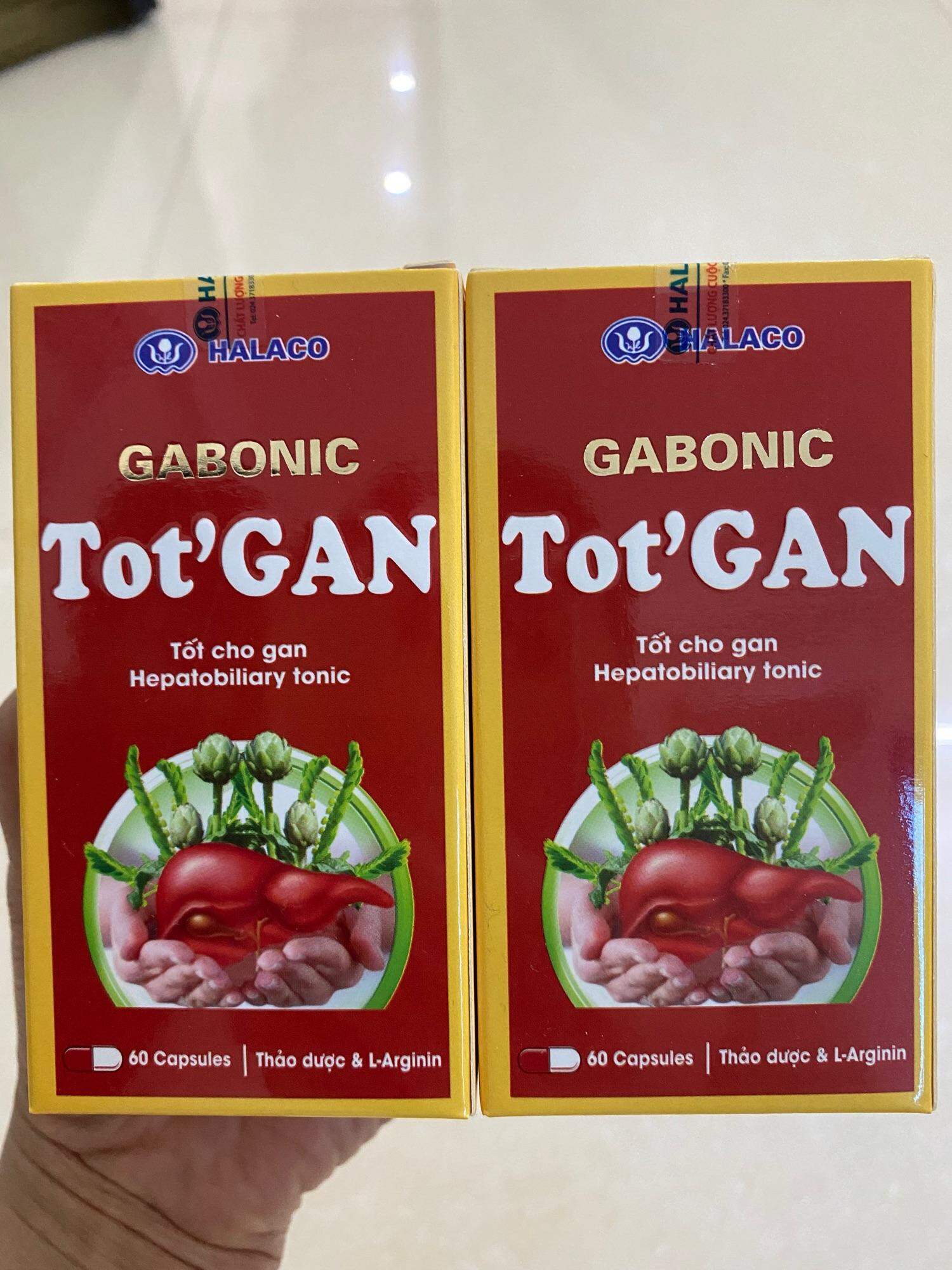 Gabonic - Tot'gan- Giải độc gan, hạ men gan
