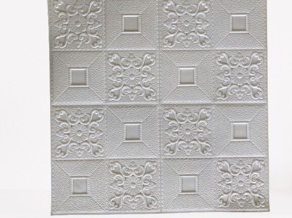 Combo 60 tấm xốp hoa văn tim kích thước 70x70cm