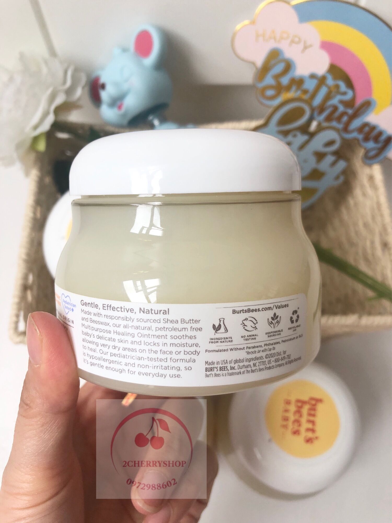 [HCM]Kem dưỡng đa năng Burt’s Bees Baby Multipurpose Ointment