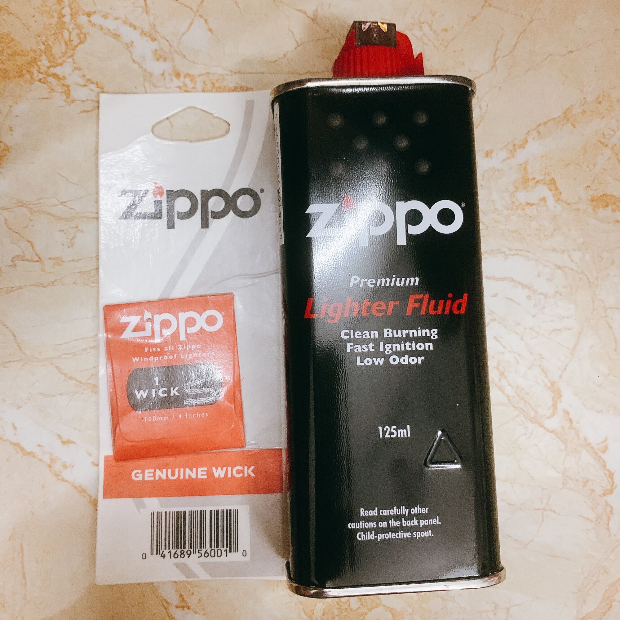 Xăng, Bấc Zippo