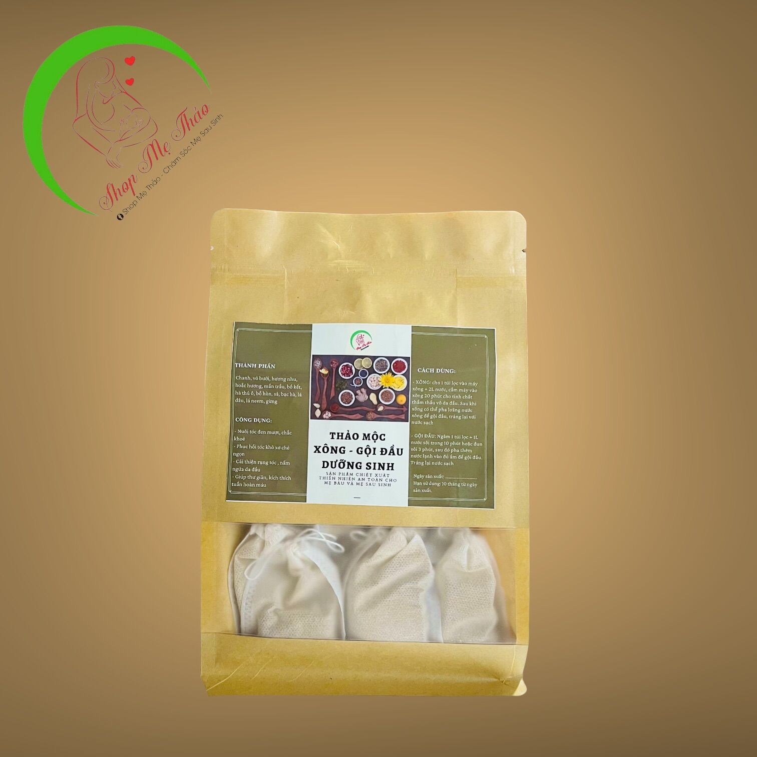 Thảo dược gội đầu dưỡng sinh