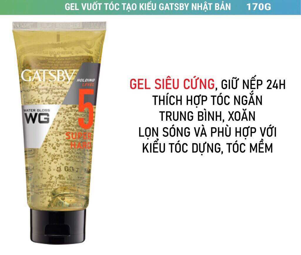 Gel vuốt tóc gatsby (170g)