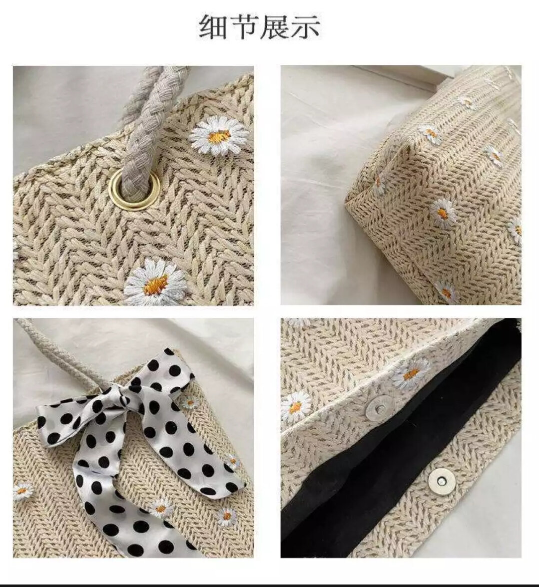 TÚI CÓI THÊU HOA CỠ LỚN