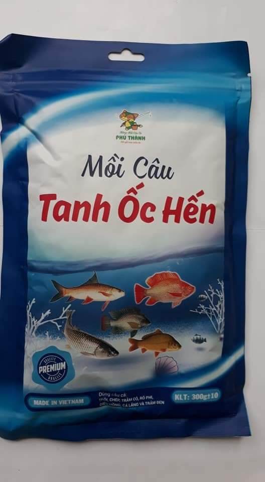 COMBO 2 Gói Mồi Câu Cá Phú Thành - Vị Tanh Ốc Hến