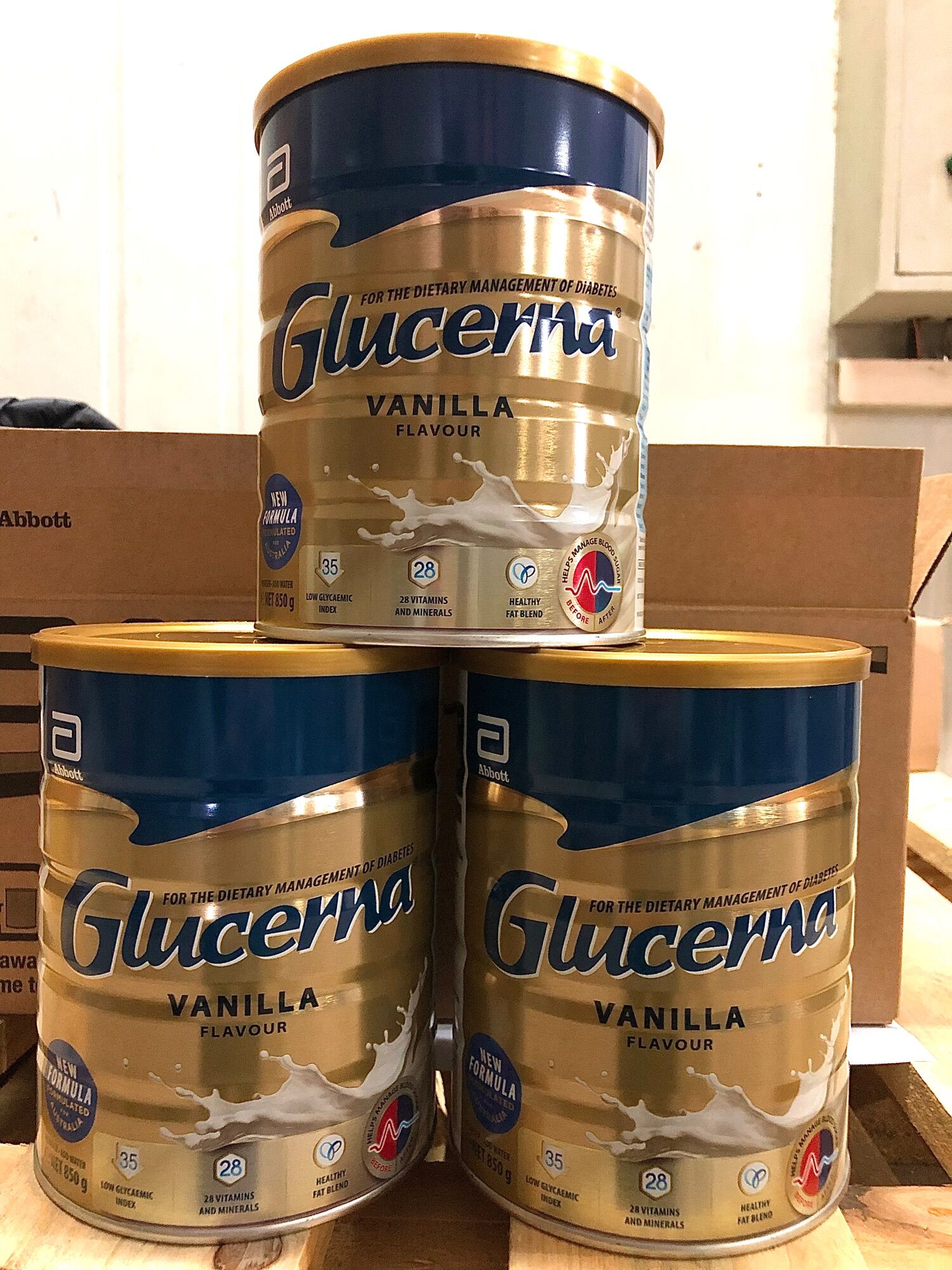 Sữa Glucerna 850g úc