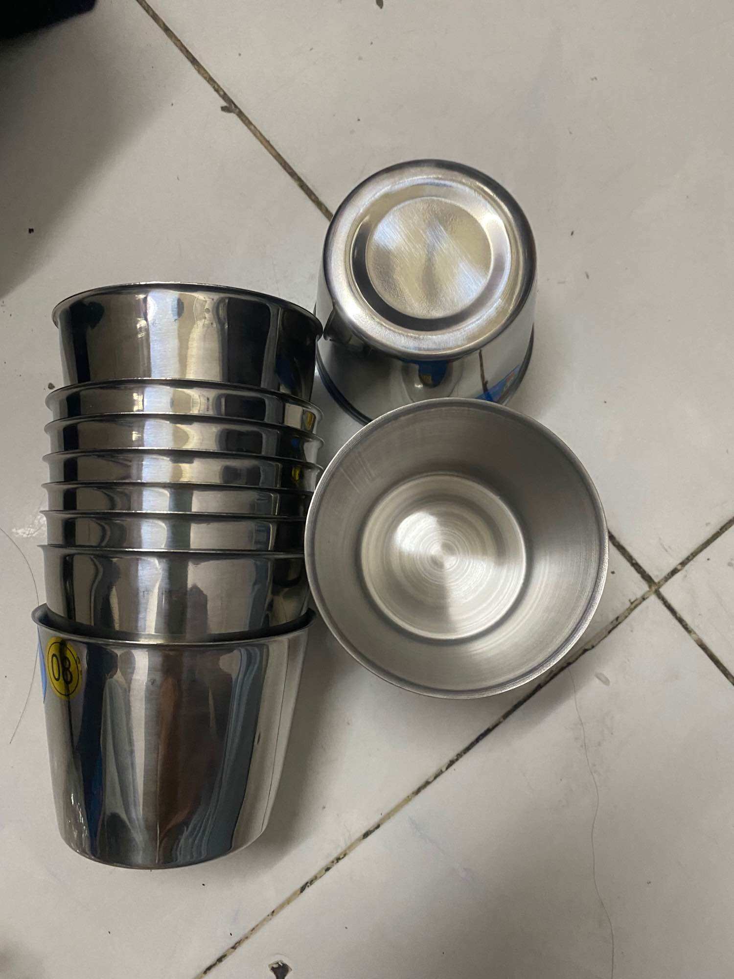 Combo 10 ly làm đá inox cao cấp