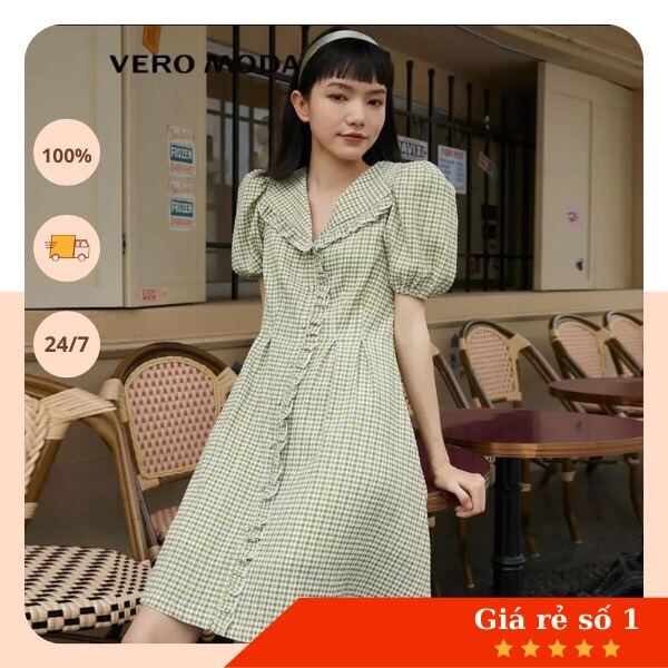 Váy chữ A tay phồng Vero Moda