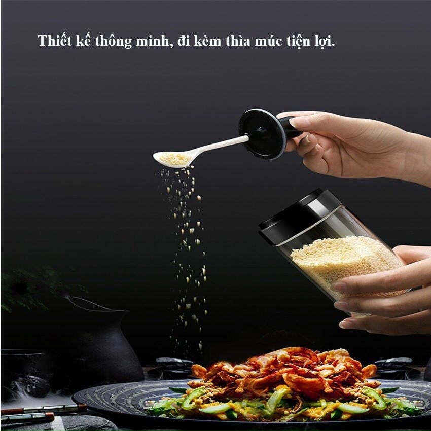 Hủ thủy tinh đựng gia vị cao cấp