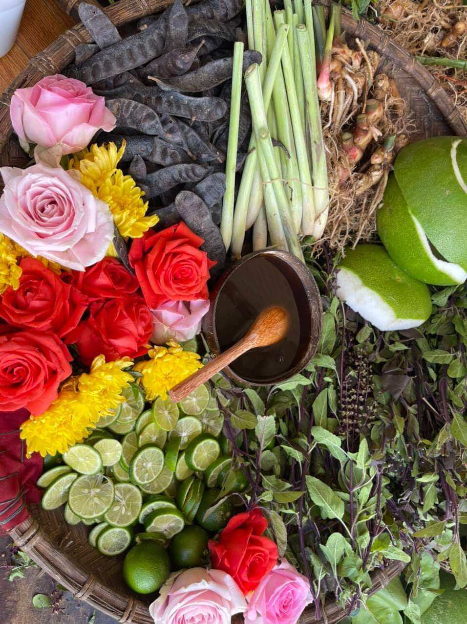 dầu gội thảo mộc bồ kết sả chanh