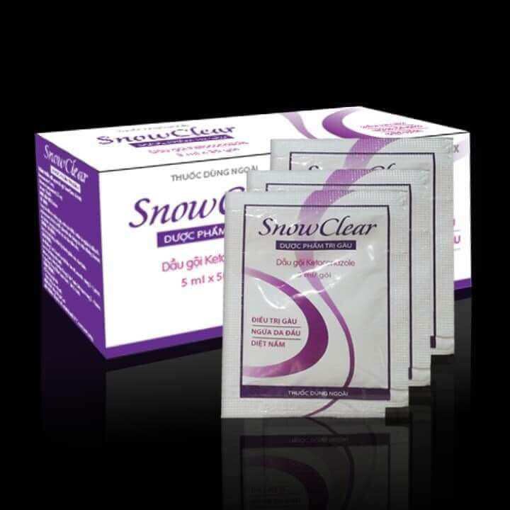 Dầu gội sạch Gàu , hết nấm ngứa Hộp 50 gói 5ml