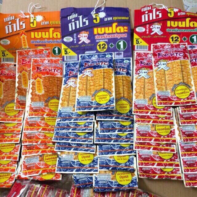 1 gói mực bento thái gói nhỏ 5gr siêu ngon