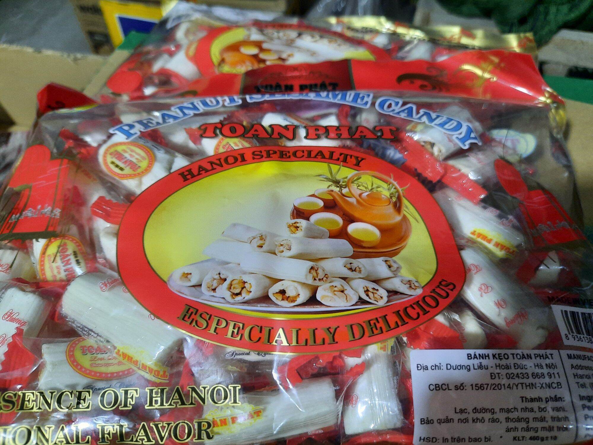 kẹo dồi lạc