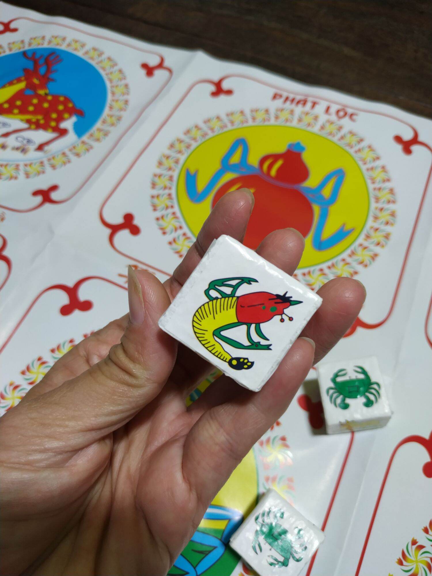 Bộ Bầu Cua Tôm Cá ( COMBO 2 BỘ )