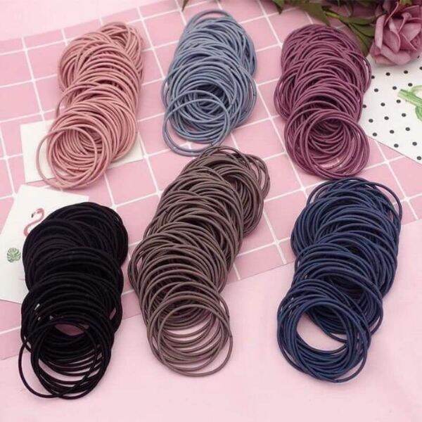 50 thun cột tóc nhiều màu