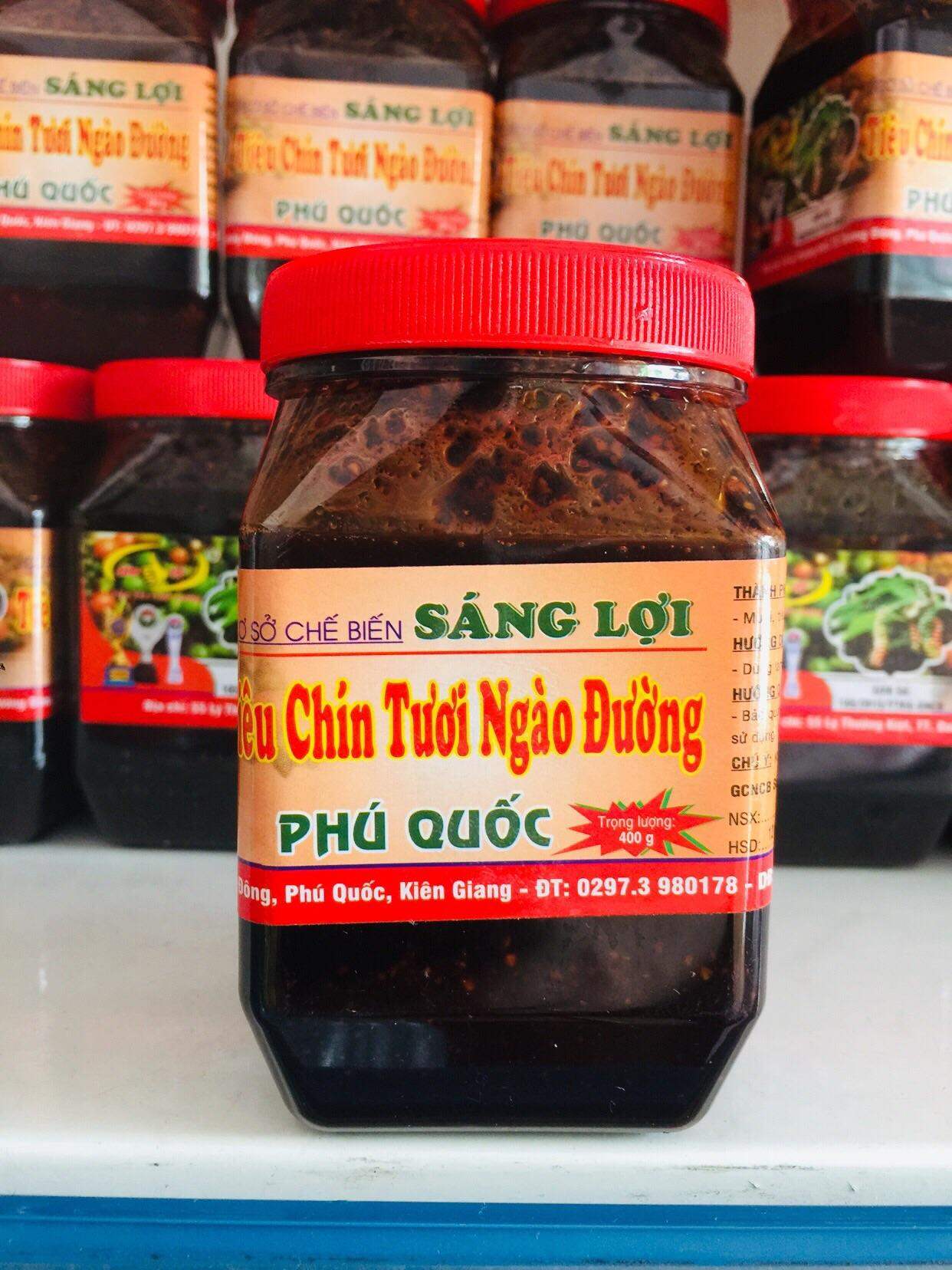 Tiêu ngào đường SÁNG LỢI PHÚ QUỐC 400gr