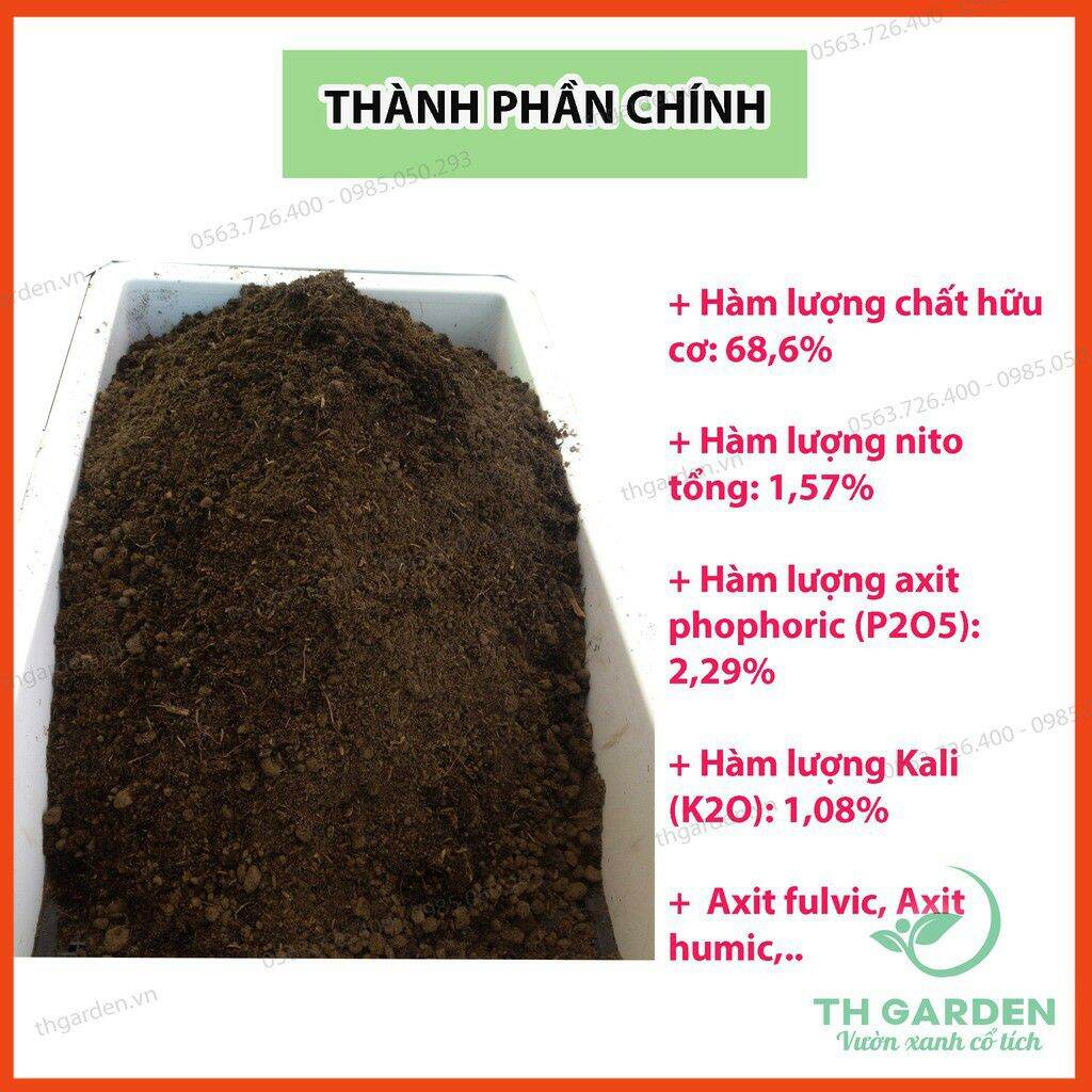 Phân bò nguyên chất Tribat 3 dm3
