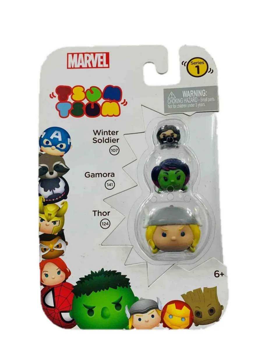 Vỉ đồ chơi Tsum Tsum 3 con hàng Usa