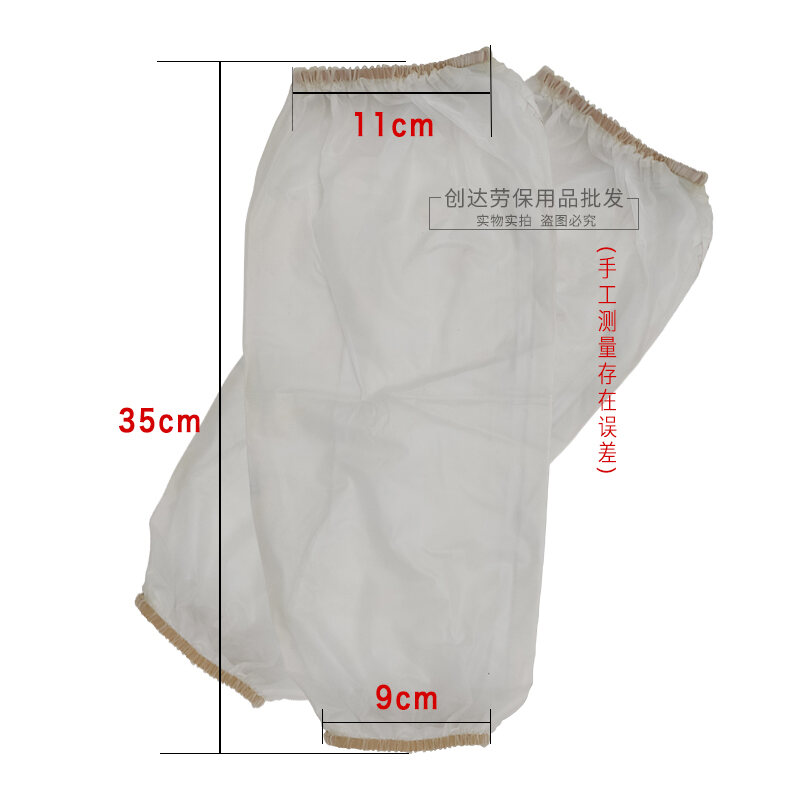 White Transparent Waterproof Apron PVC Kitchen Restaurant Chef Waist Apron Men Women Home Use Oil Pr