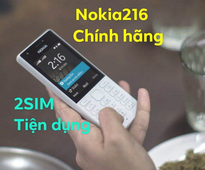 điện thoại NOKIA 216/ 2sim/ zin  đủ phụ kiện