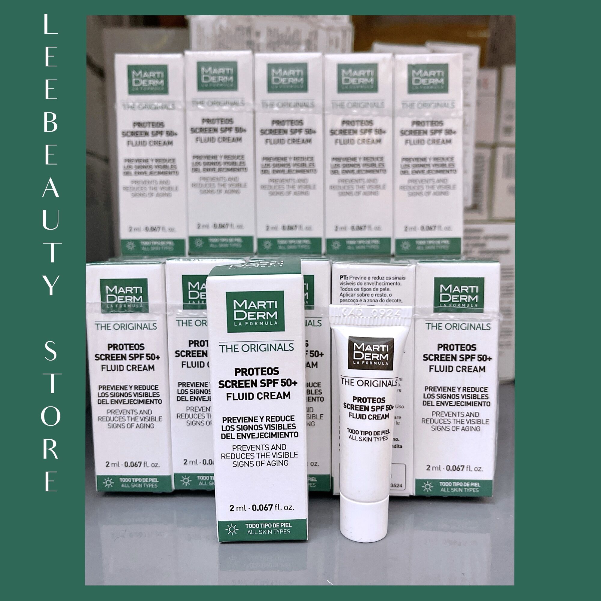 Kem chống nắng MartiDerm The Originals Proteos Screen SPF50+ Fluid Cream