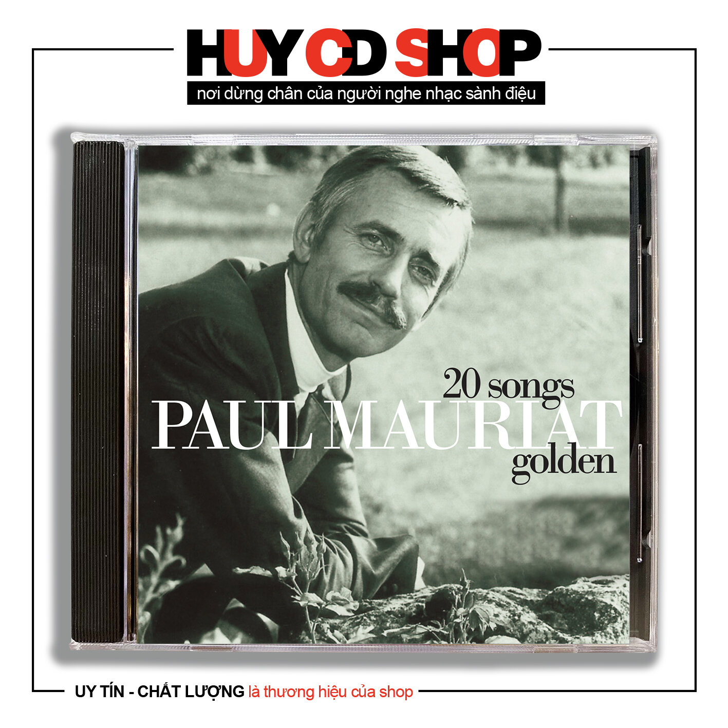 Đĩa CD Nhạc hoà tấu Piano Paul Mauriat Những bài nhạc quốc tế bất hủ Đĩa lòng Trắng Chất Lượng cao Âm Thanh chuẩn HUY CD SHOP