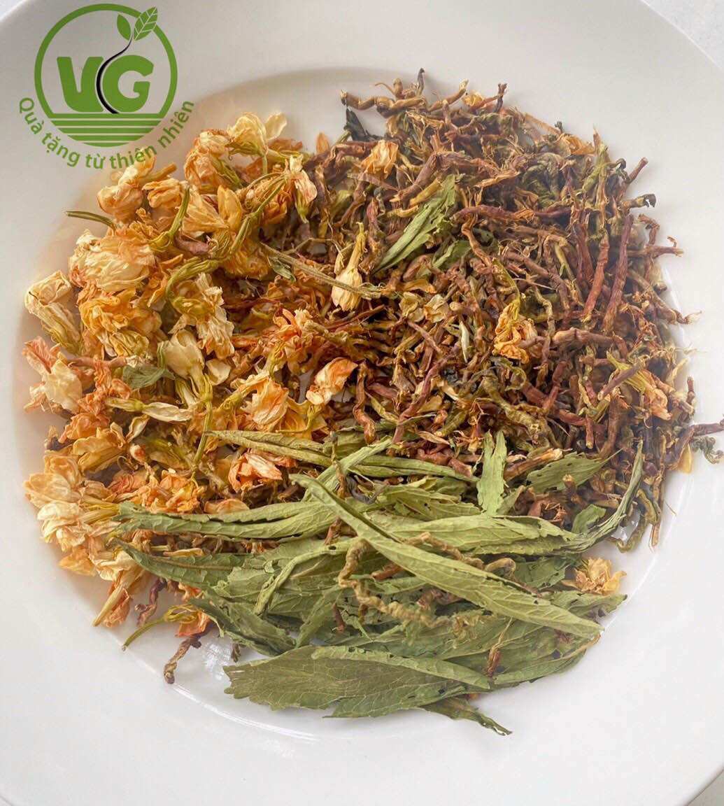 Trà Sam Hồng ( Combo 3 + Bình) Giúp Ngủ Ngon- Mát Gan- Giảm Mỡ Máu