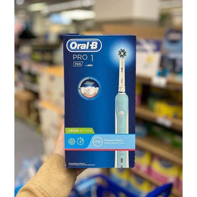 Bàn chải điện oral b pro 1 700 made germany