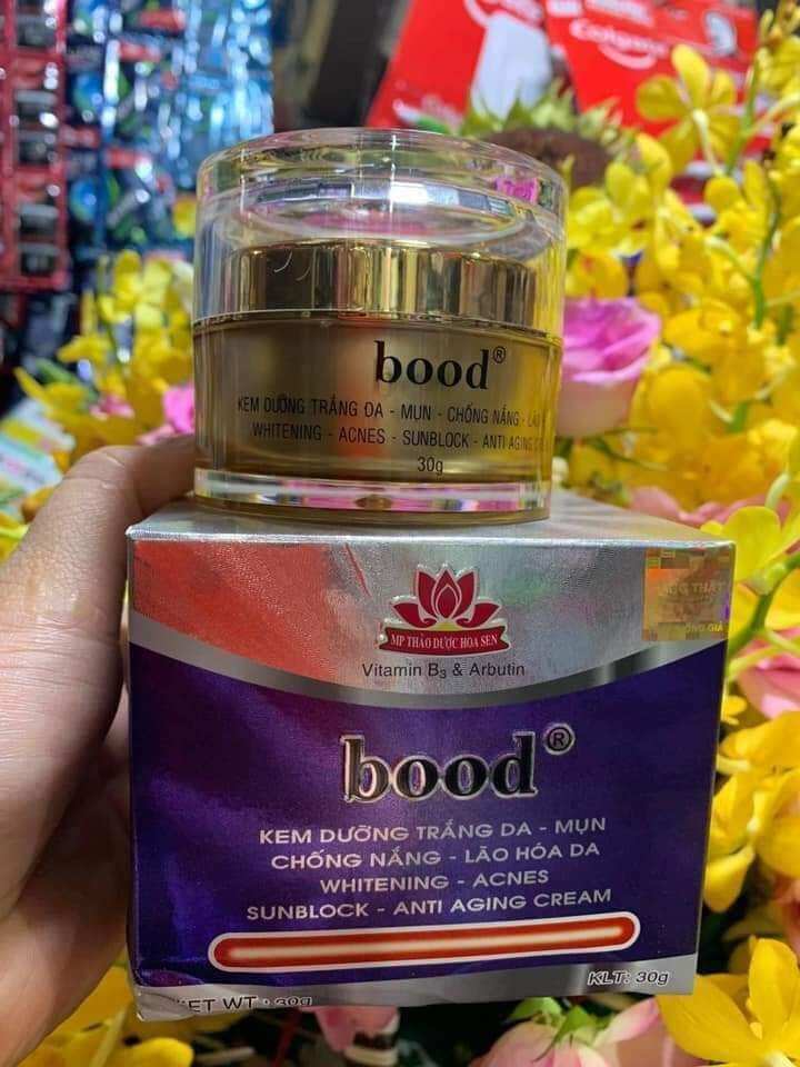 kem bood dưỡng trắng da chống nắng mụn lão hóa 30g