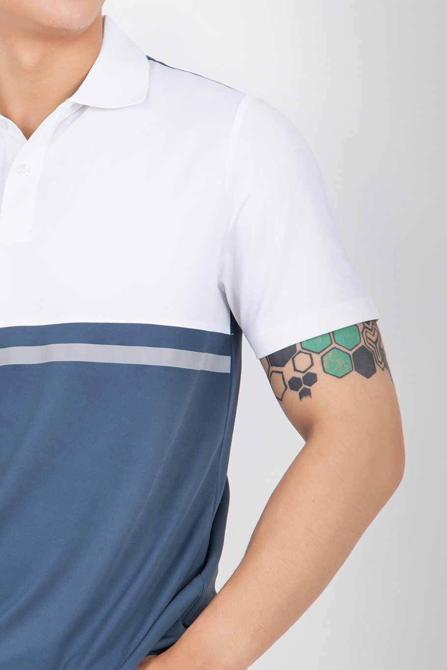 Áo Polo sọc ngang cao cấp