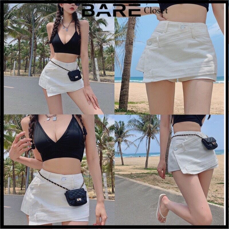 QUẦN GIẢ VÁY CHÉO TÀ CỰC DỄ PHỐI TOP1