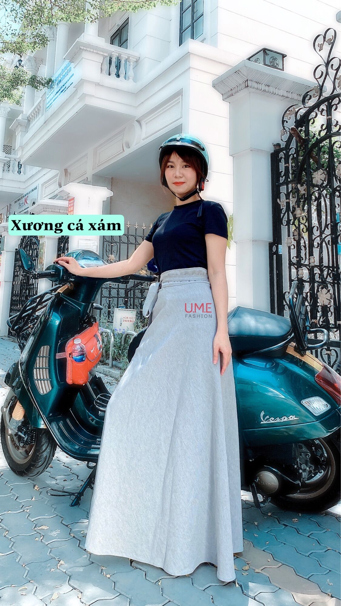 Chân váy chống nắng dày thiết kế freesize