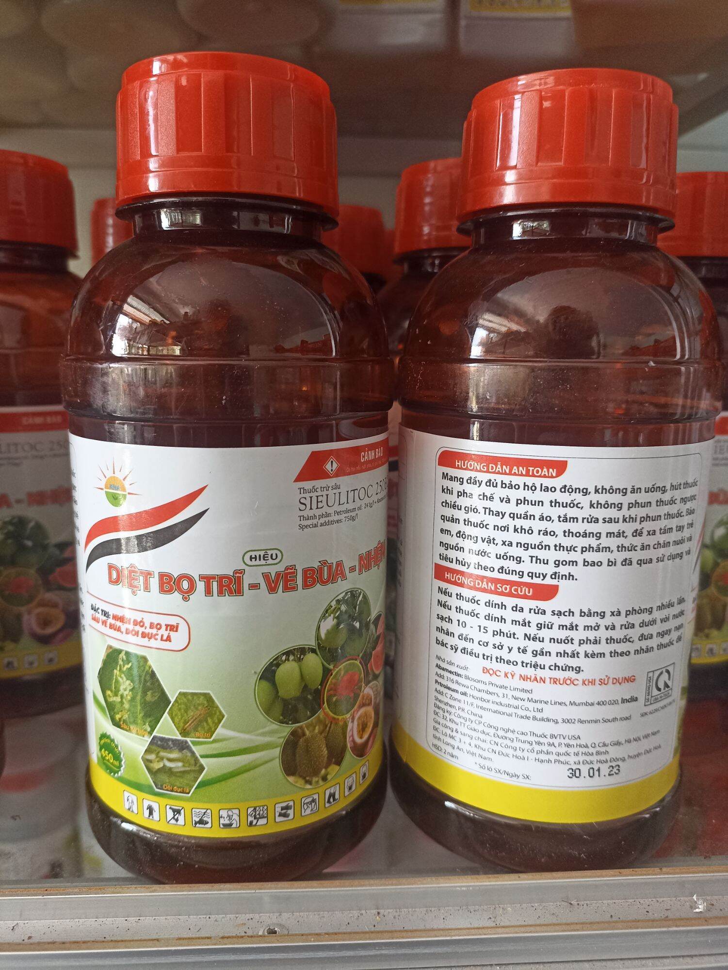 Thuốc trừ sâu DIỆT BỌ TRĨ VẼ BÙA NHỆN chai 450ml trừ nhện đỏ bọ trĩ sâu vẽ bùa dòi đục lá rệp sáp sâu khoang rầy bông rầy xanh rệp sáp sâu tơ sâu đục thân
