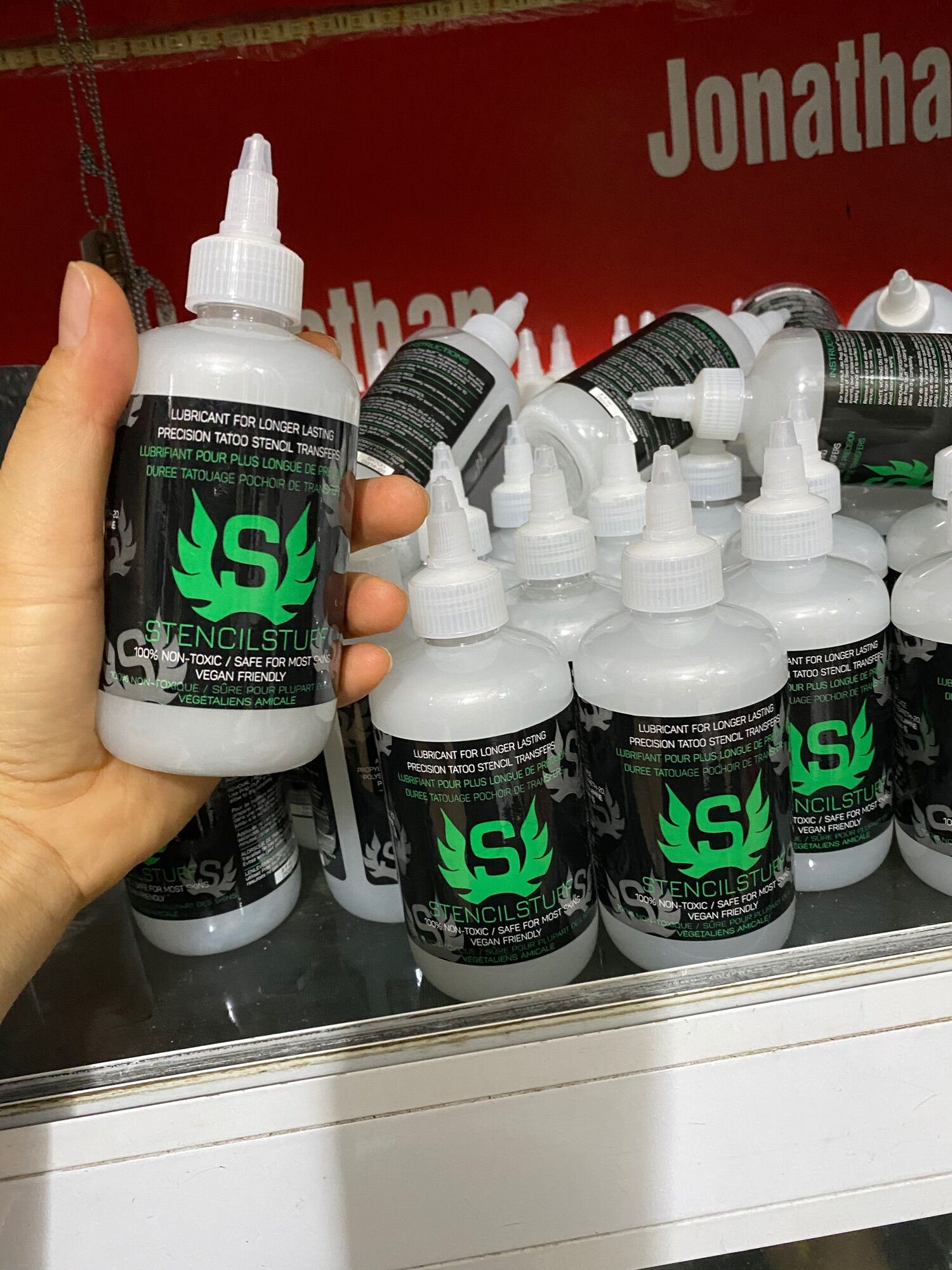 Gel scan hình s vàng 240ml(8oz)