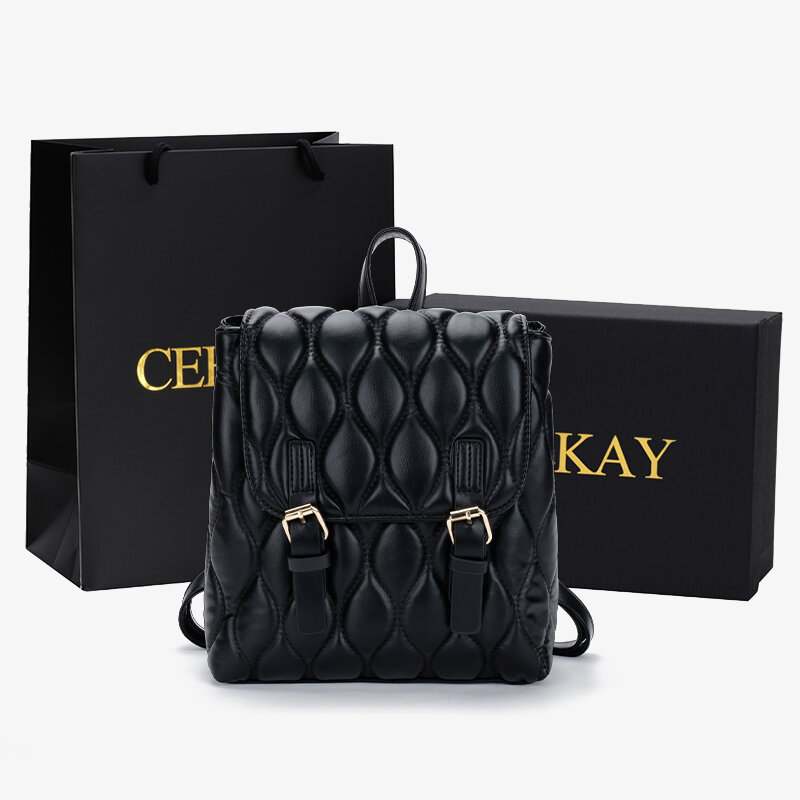 Ceekay Small Backpack Bags Women's 2020 New Trendy High-Grade Western Style Internet Celebrity Fashionable All-Match Mini Backpack