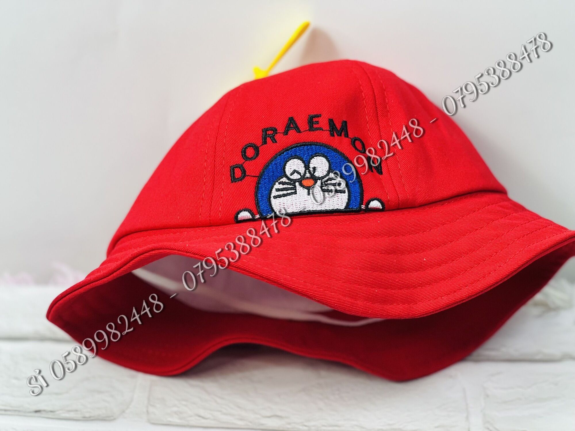 Nón vành doremon chong chóng cho bé trai bé gái cute 1tuổi đến 5t