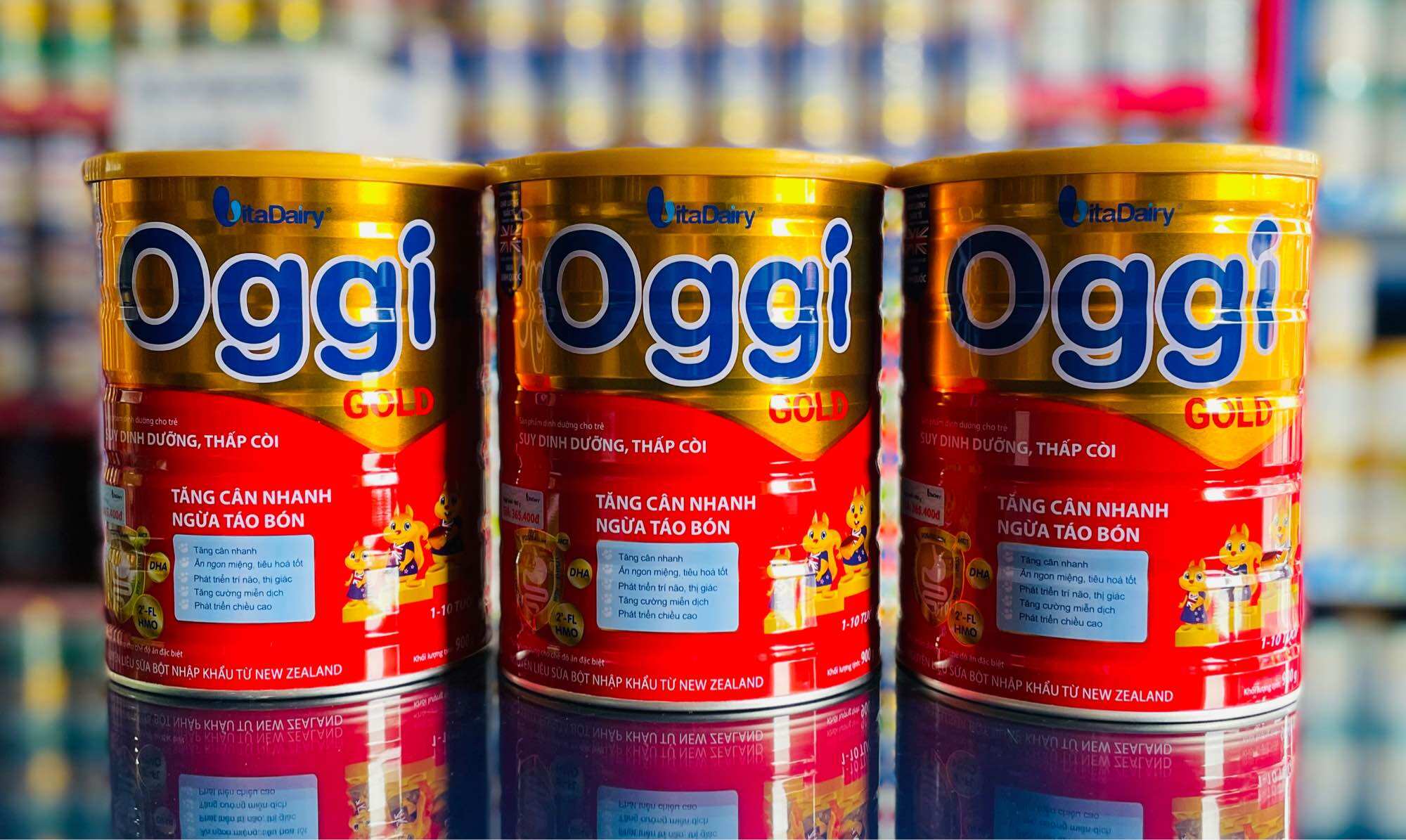 Sữa bột Oggi Gold VitaDairy 900g