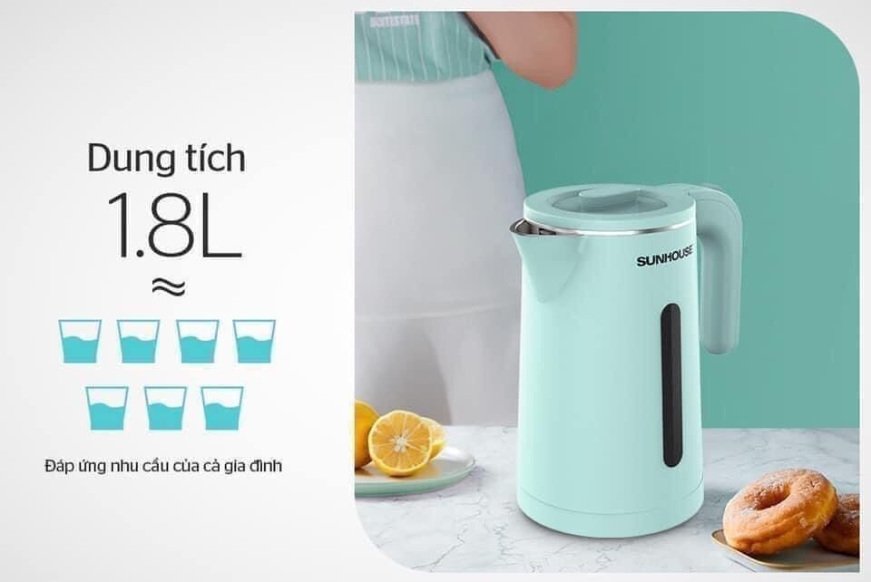 ẤM ĐUN SIÊU TỐC SUNHOUSE QUÁ ĐẸP