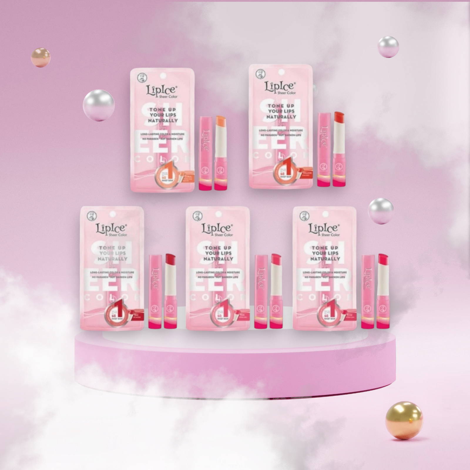 Son dưỡng môi LipIce Sheer Color 2.4g