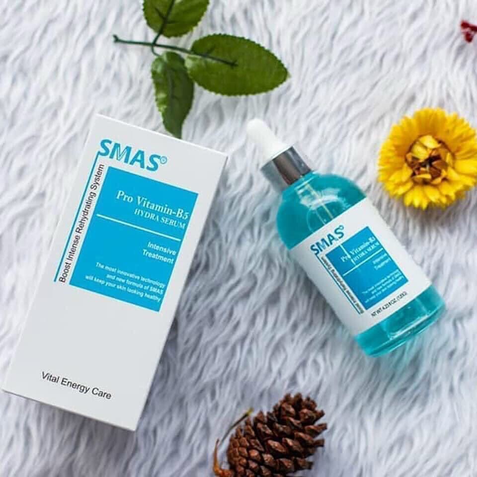 Serum Smas B5 Hydra Phục Hồi Da Mỏng Đỏ Yếu Cấp Ẩm Tái Tạo Da Sau Lăn Vi Kim Treatment Xài Kem Trộn