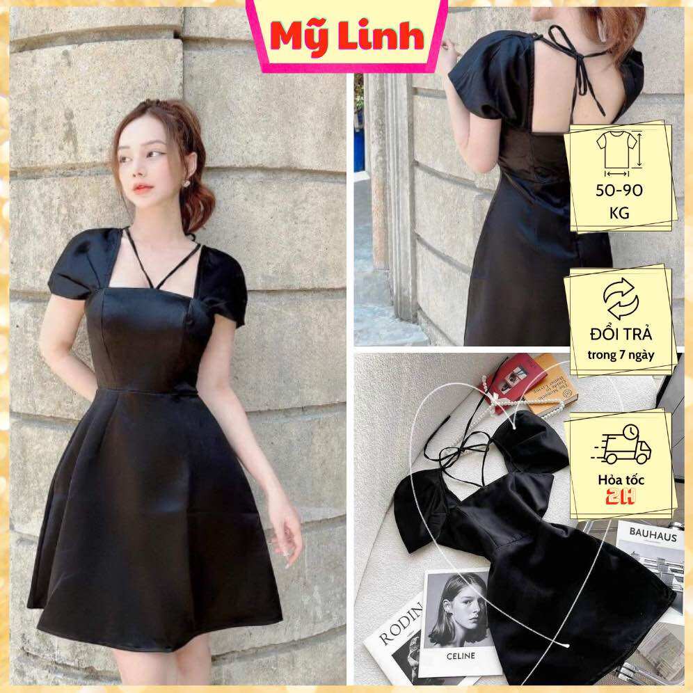 Đầm lụa di tiec 55-90ký